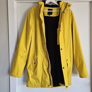 Only & Sons Yellow Rain Coat